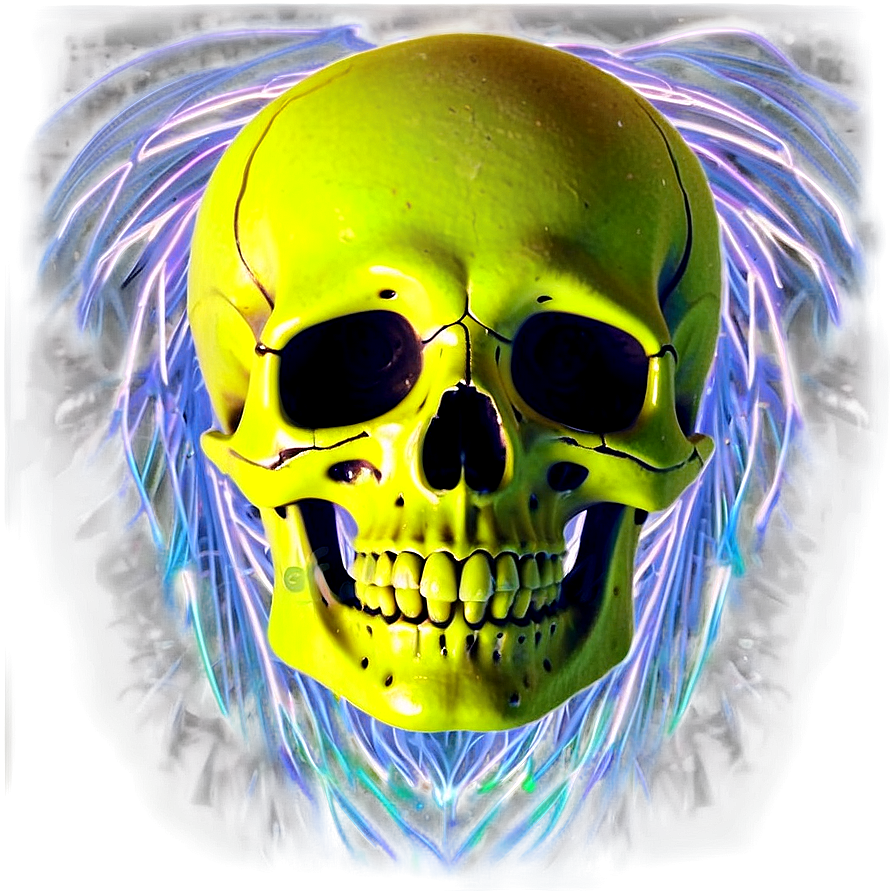 Neon Skeleton Png Xuc33