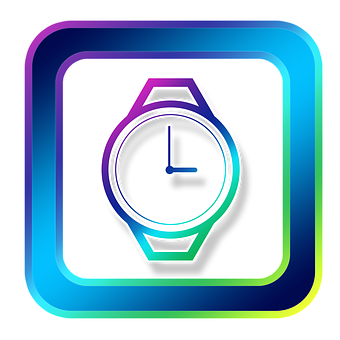 Neon Smartwatch Icon