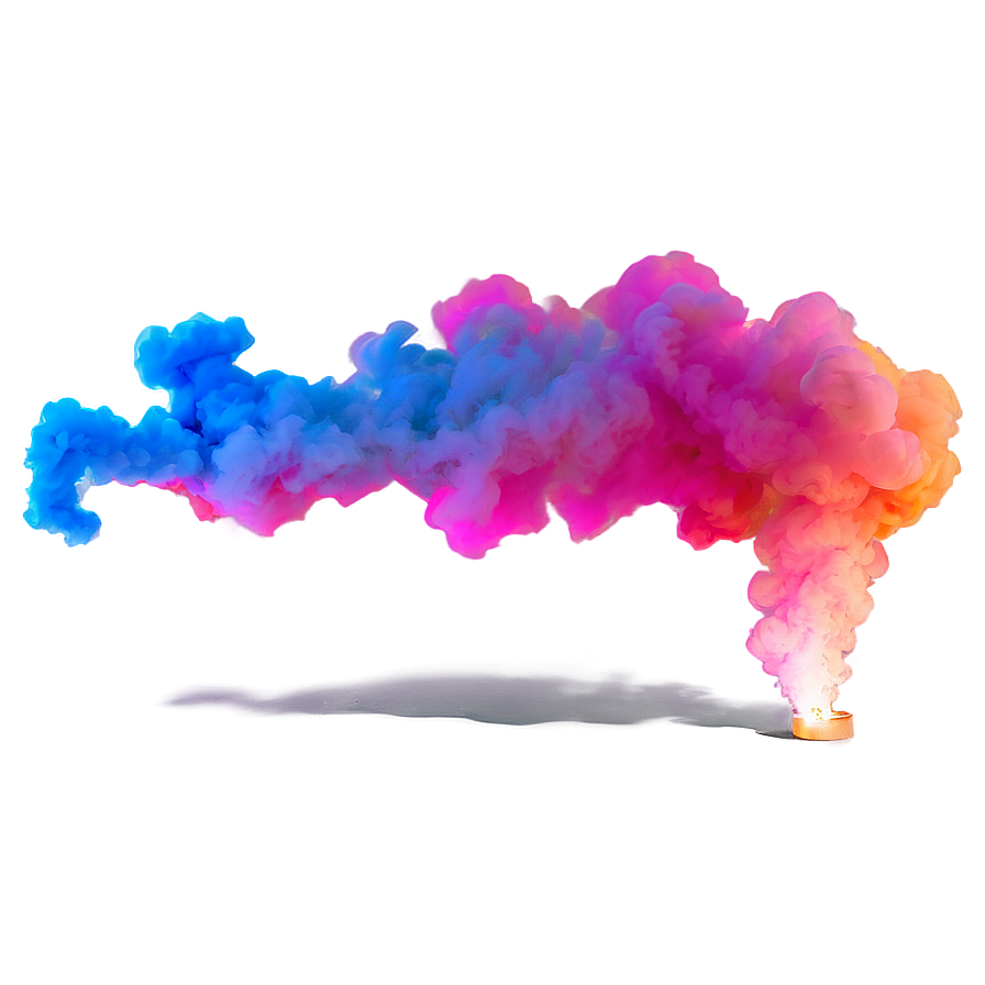 Neon Smoke Silhouette Png 06252024