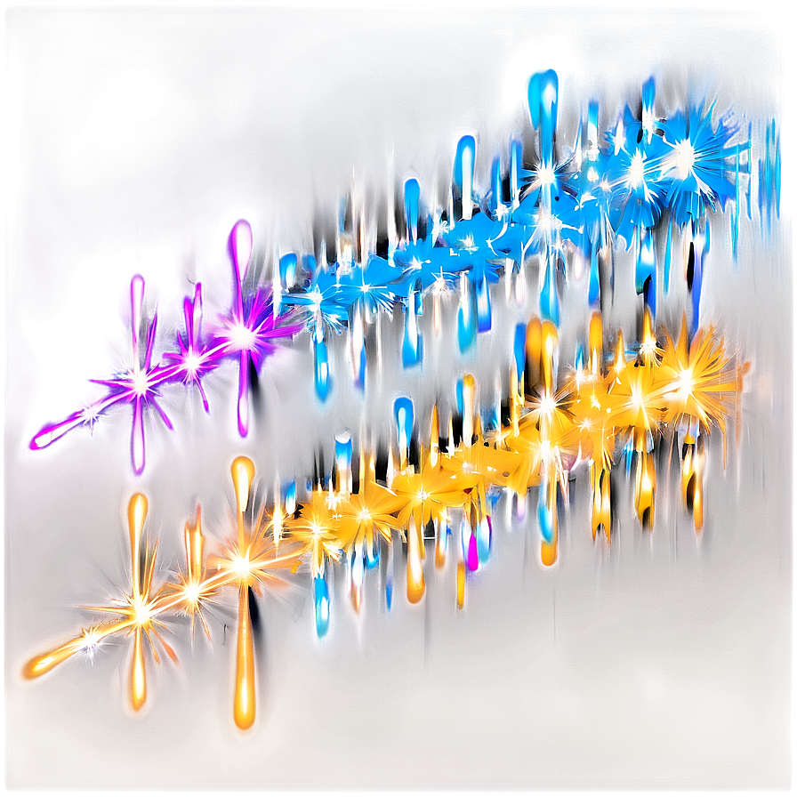 Neon Sparkle Effect Png 42