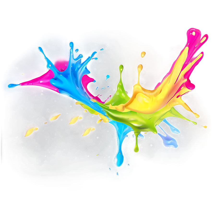 Neon Splash Png Abc