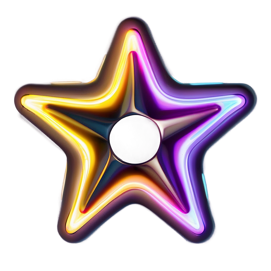 Neon Star Transparent Png Iuu33