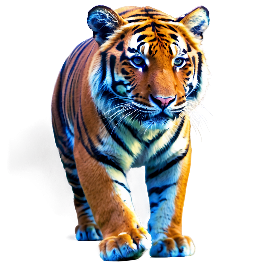 Neon Tiger Png 54