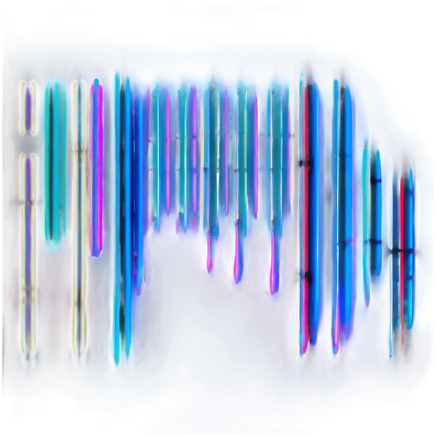 Neon Vertical Line Effect Png Cuf13