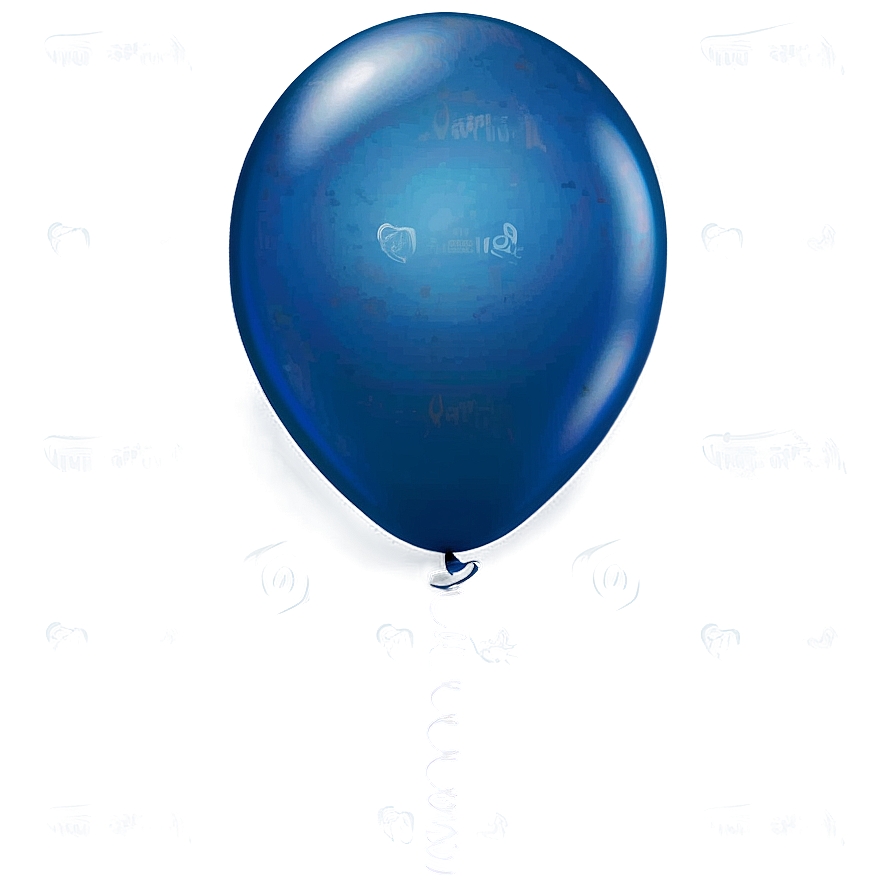 Neptune Blue Balloons Png 11