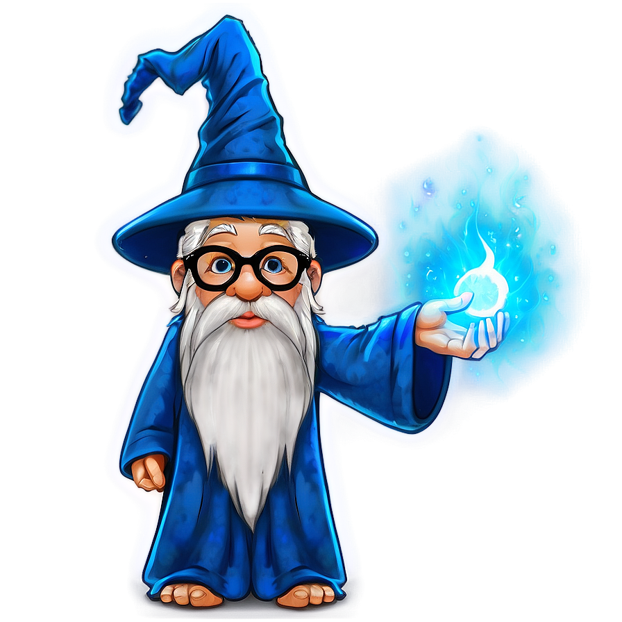 Nerd Fantasy Wizard Png 7