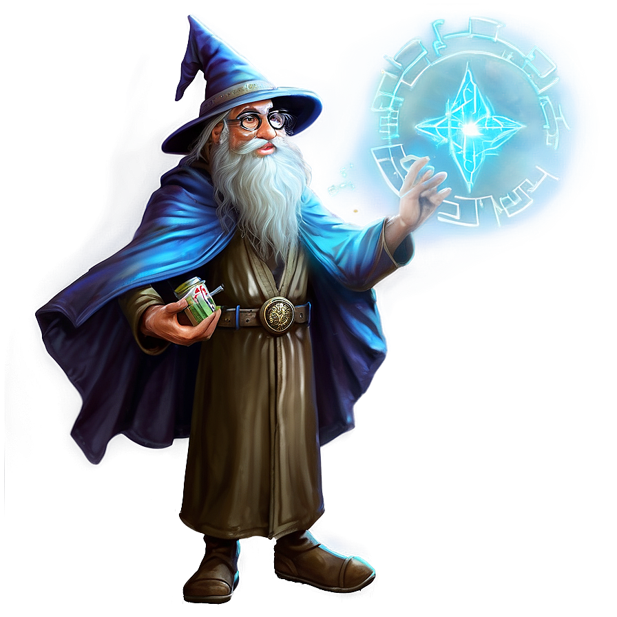 Nerd Fantasy Wizard Png Gyw