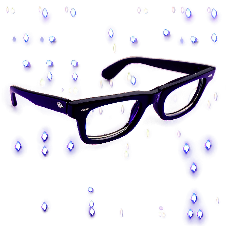 Nerd Glasses PNG 05232024 PNG with transparent background