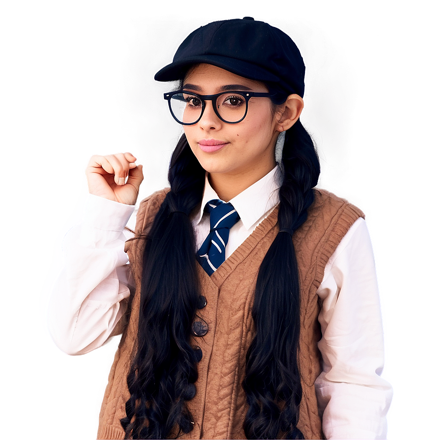 Nerd Outfit Fashion Png 40