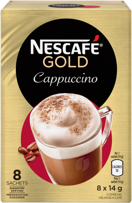 Nescafe Gold Cappuccino Packaging