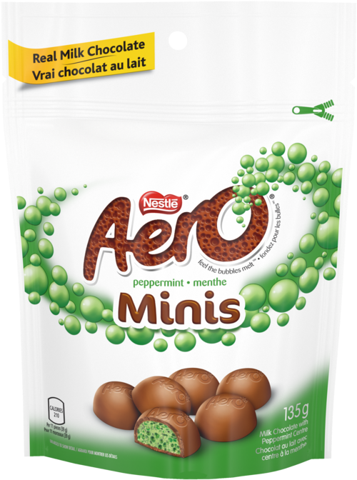 Nestle Aero Peppermint Minis Chocolate Package