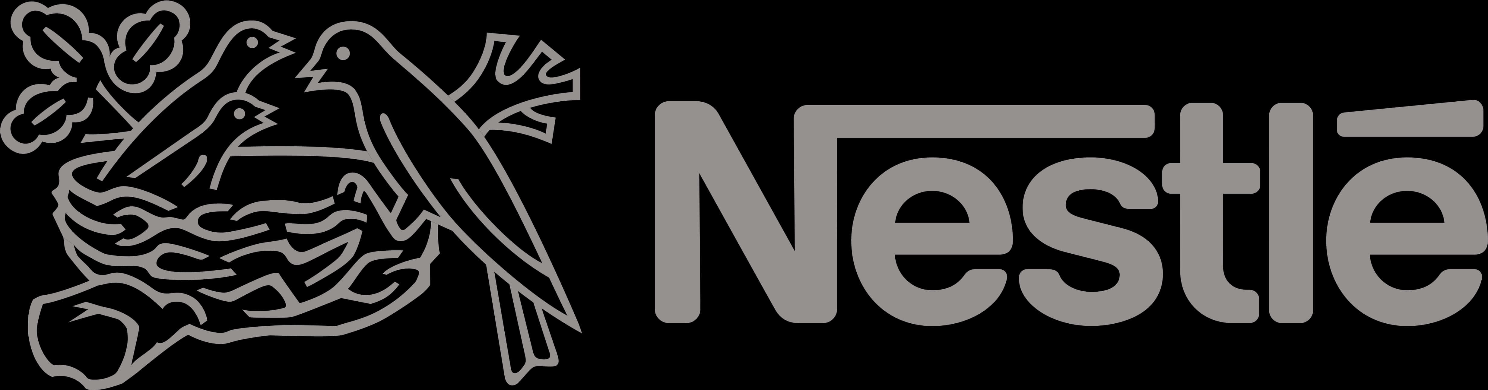 Nestle Logo Blackand White