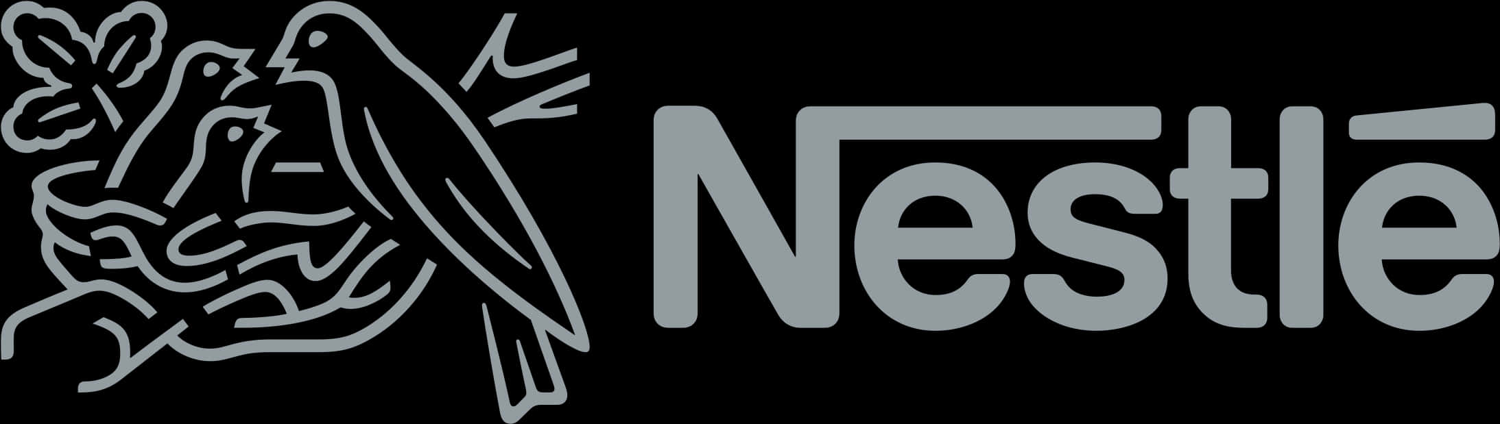 Nestle Logo Blackand White