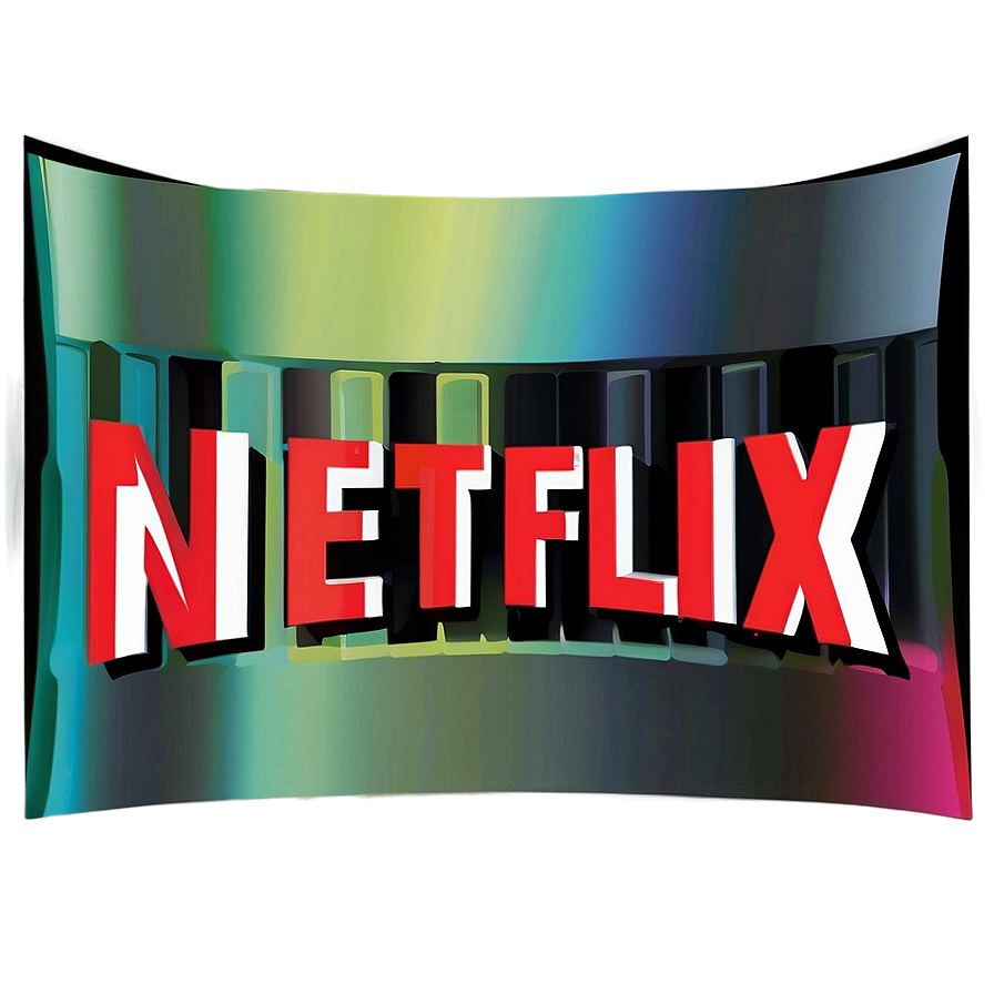 Netflix Logo With Border Png 14