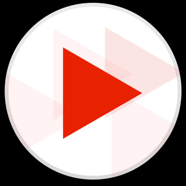 Netflix Play Button Icon PNG with transparent background