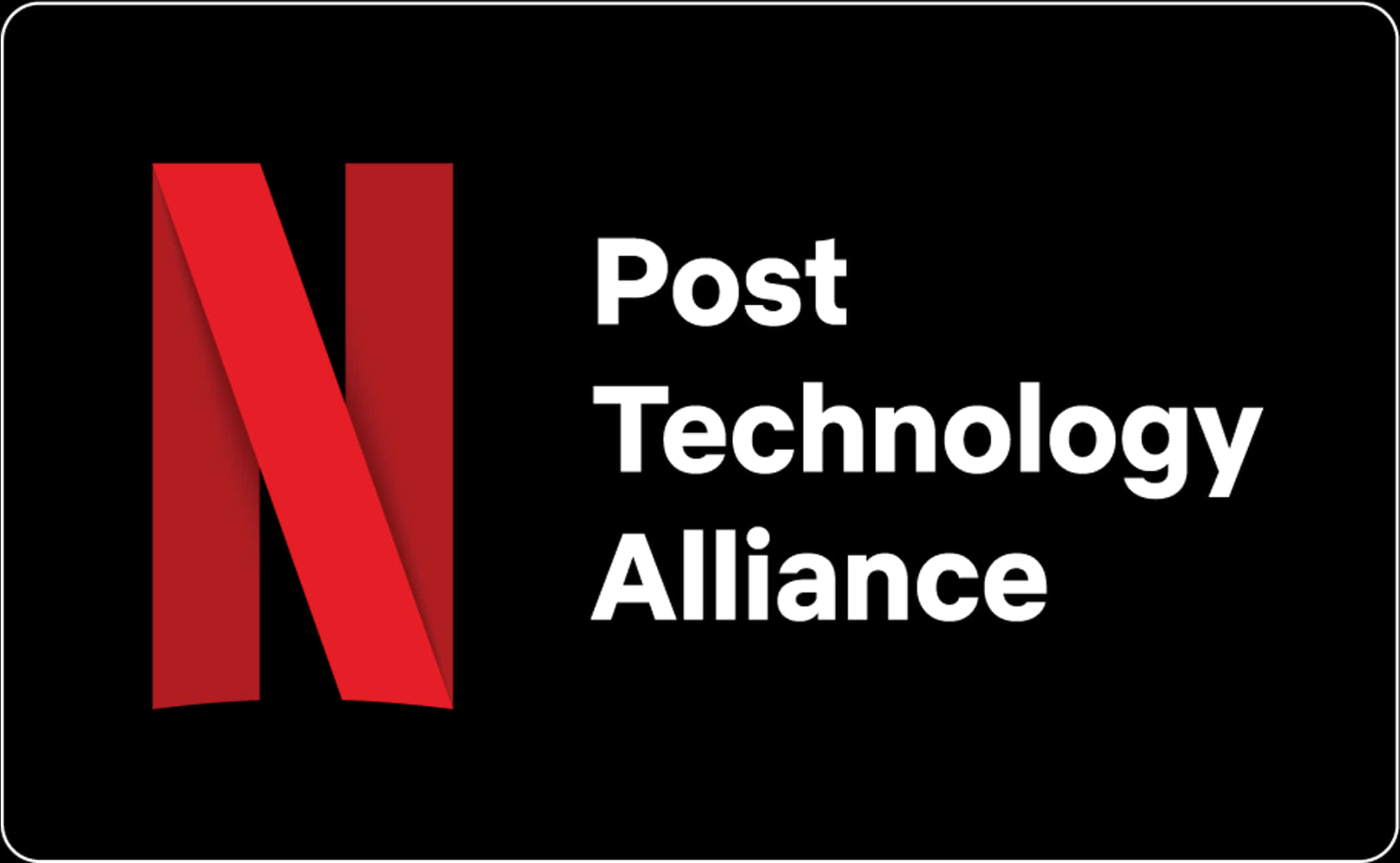 Netflix Post Technology Alliance Logo PNG with transparent background