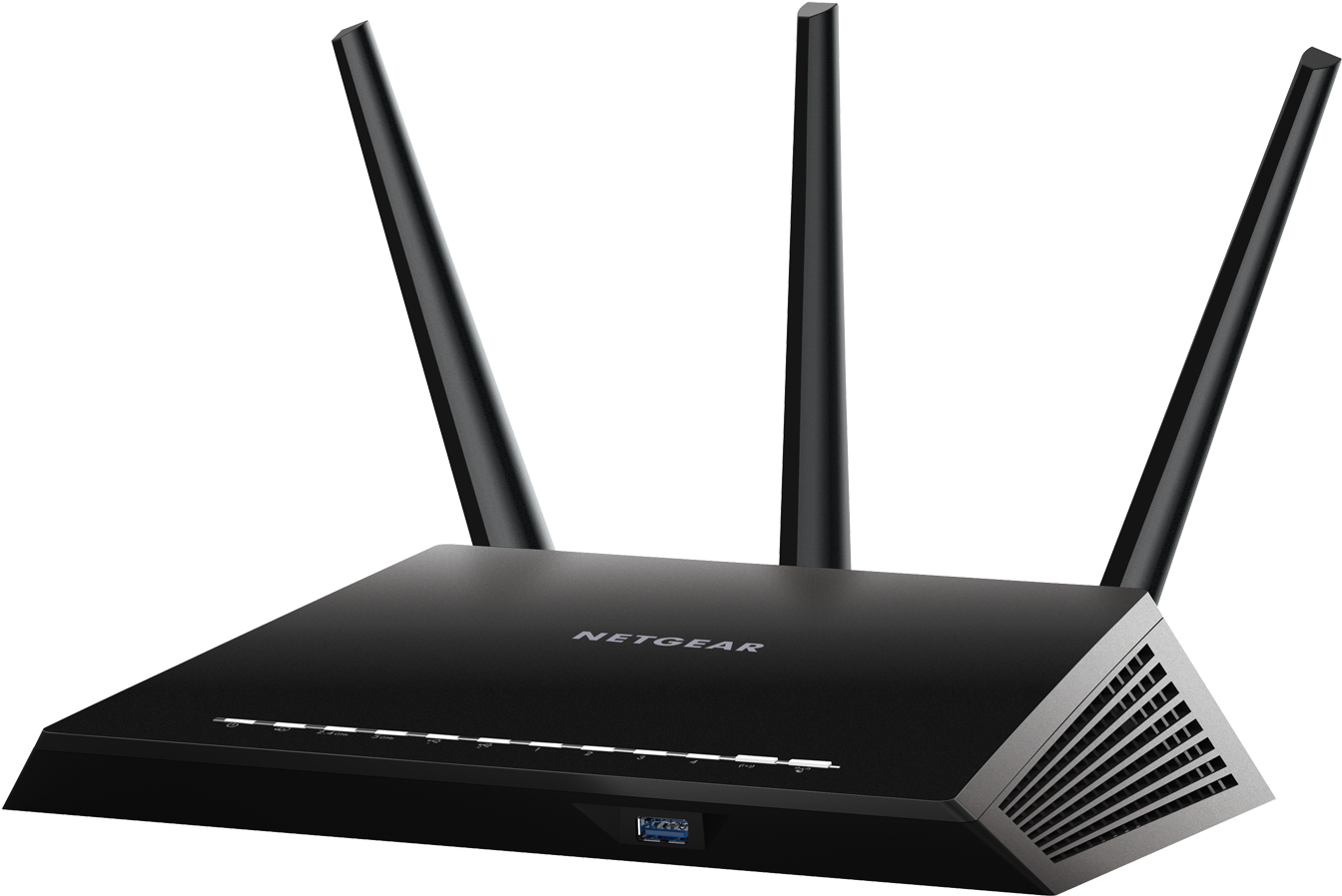 Netgear Wireless Router Three Antennas