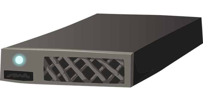 Network Switch Illustration