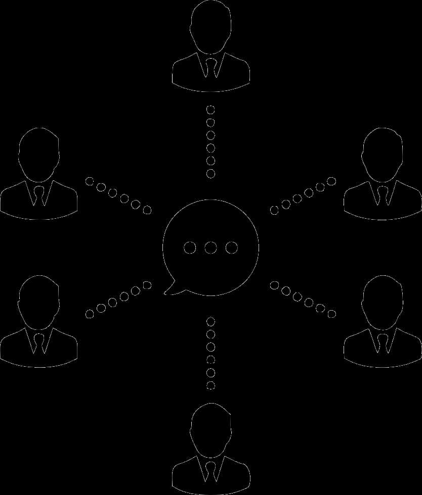 Communication Message Users Community Meeting - Team Communication Icon Png, Transparent Png PNG with transparent background