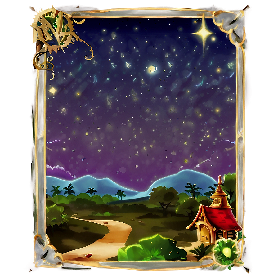 Neverland Night Sky PNG 06112024 PNG with transparent background