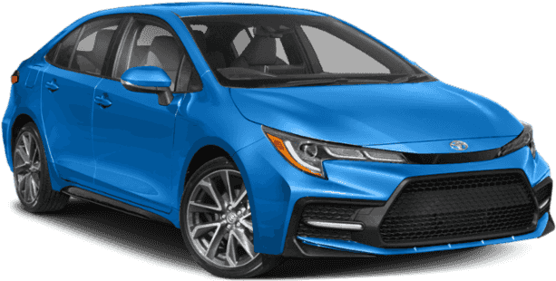 New 2020 Toyota Corolla Xse - Toyota Corolla 2020 Se Black, HD Png Download PNG with transparent background