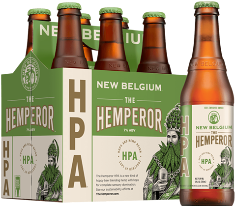 New Belgium The Hemperor H P A Beer