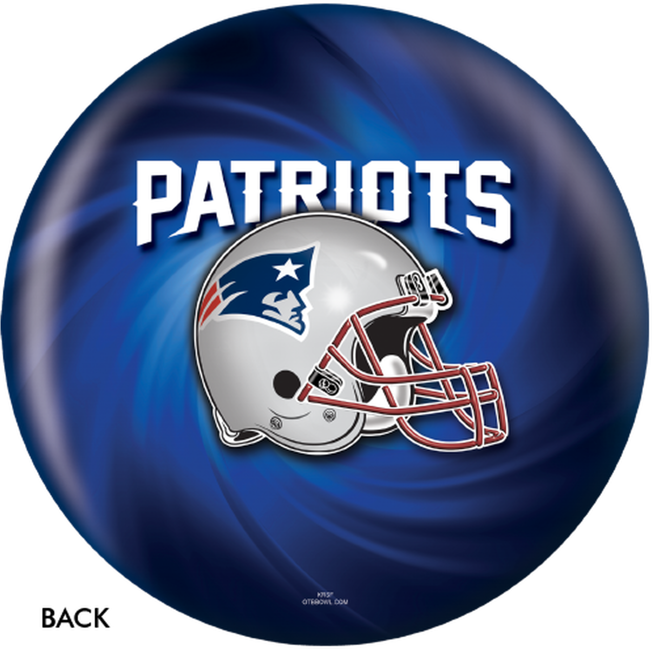 Otbb New England Patriots Bowling Ball, HD Png Download PNG with transparent background