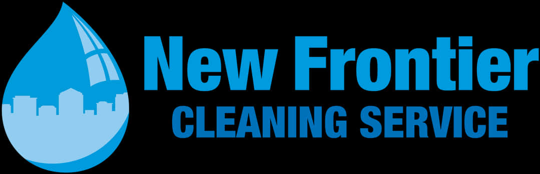 New Frontier Cleaning Service Logo PNG with transparent background