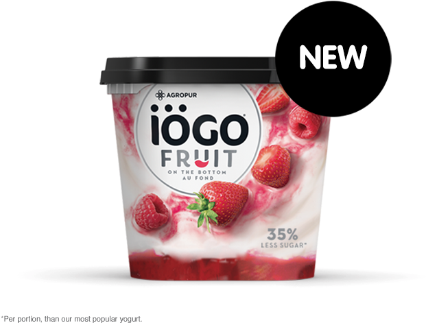 New Iogo Fruit Yogurt Packaging