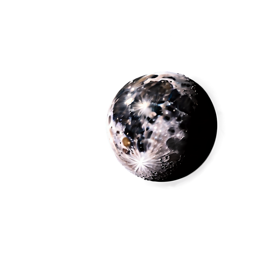 New Moon In Dark Sky Png Rpq6