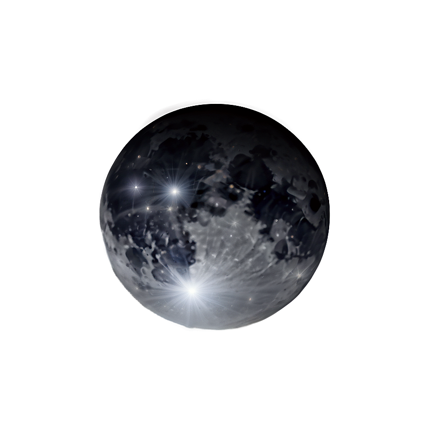 New Moon In Starry Sky Png Ori11