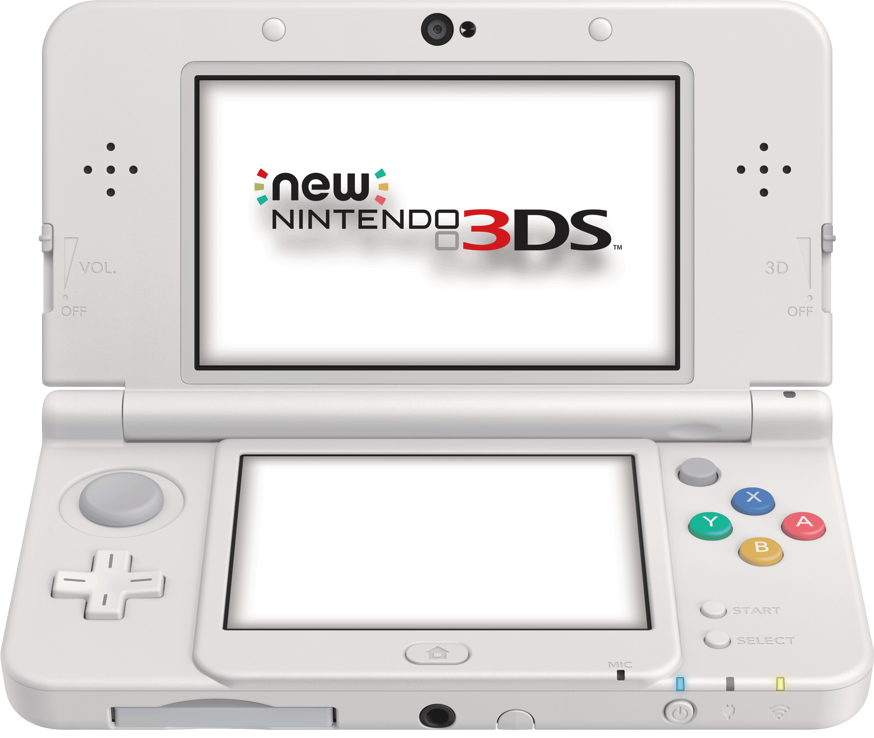 New Nintendo3 D S White Open