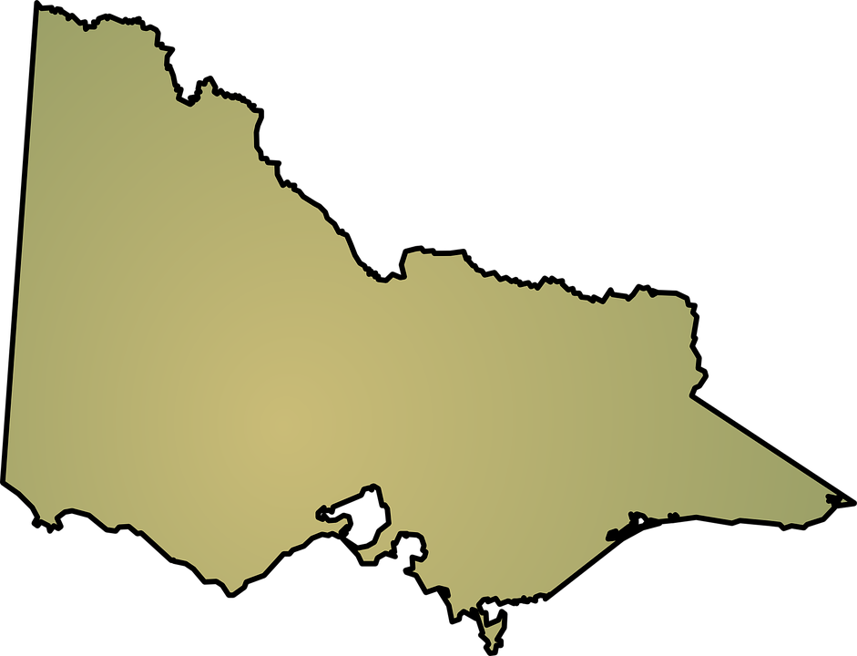 Victoria, Map, Australia, State - Victoria State Of Australia, HD Png Download PNG with transparent background