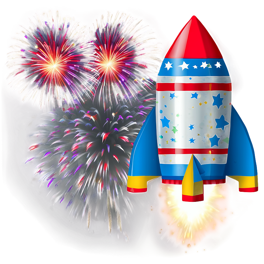 New Year Firework Rocket PNG sbb PNG image with a transparent background, free high-resolution download