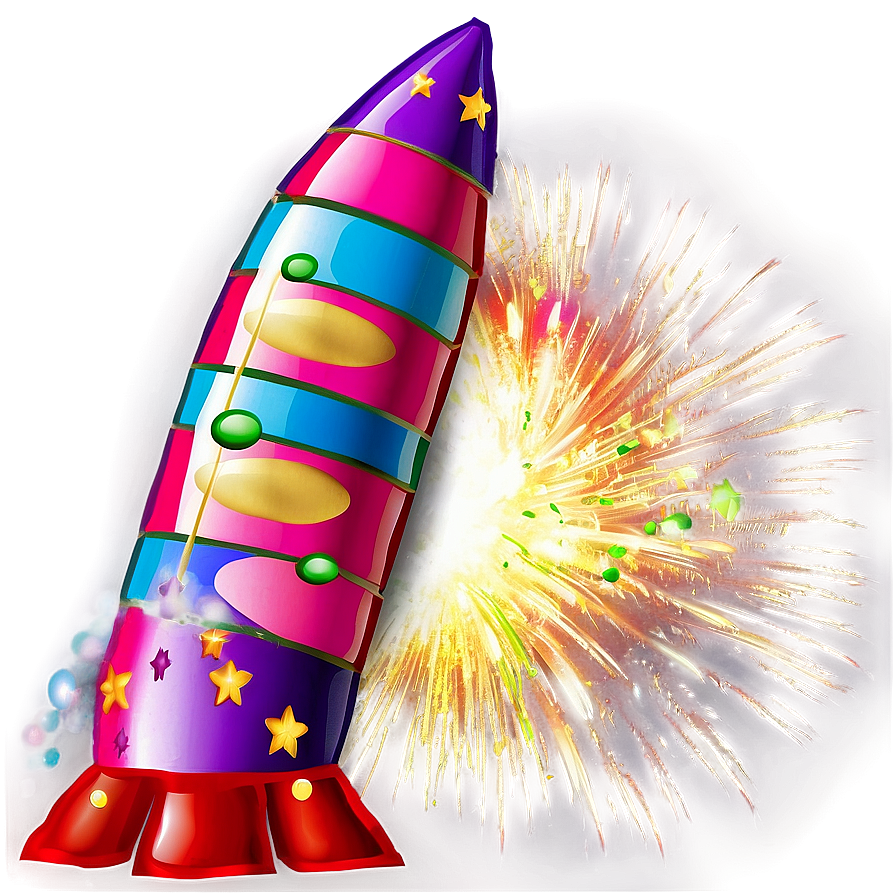 New Year Firework Rocket PNG xlt57 PNG image with a transparent background, free high-resolution download
