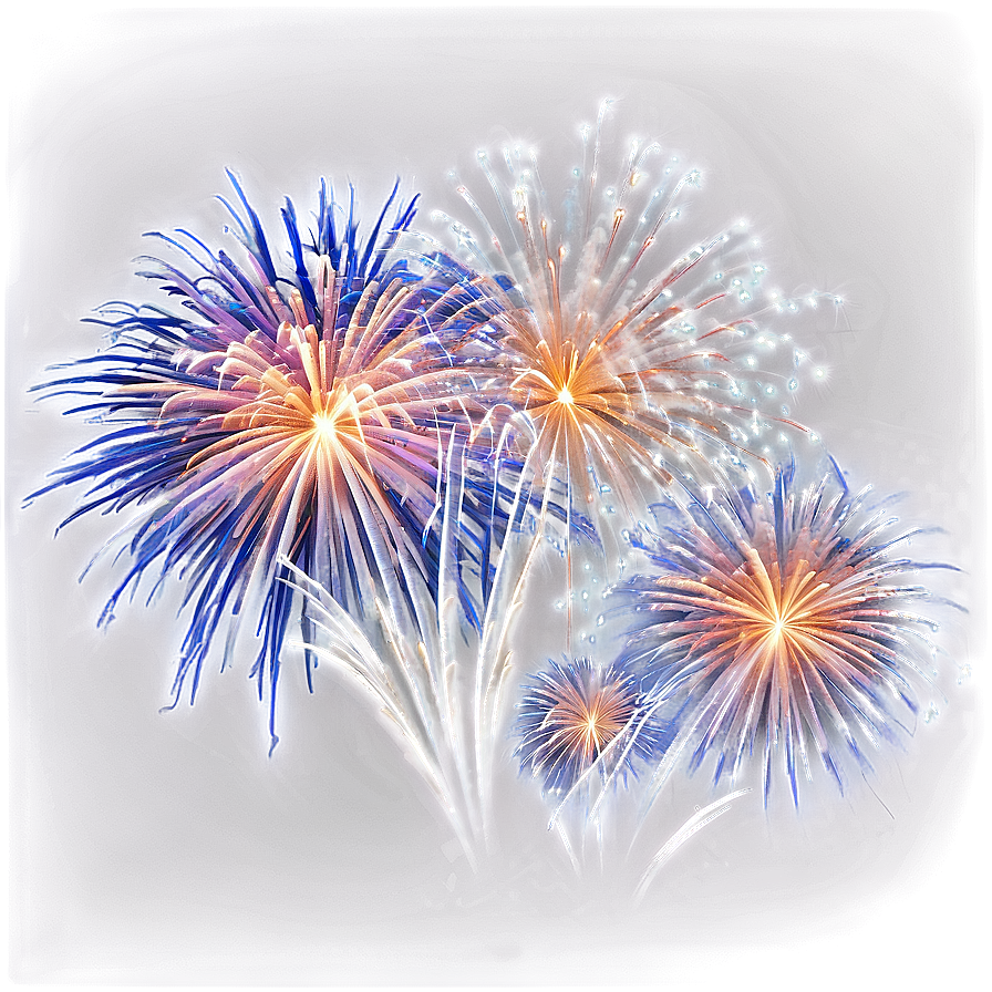 New Year Fireworks PNG 05062024 PNG with transparent background