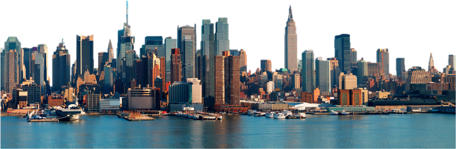Ny Skyline Png - New York Skyline Png, Transparent Png PNG with transparent background