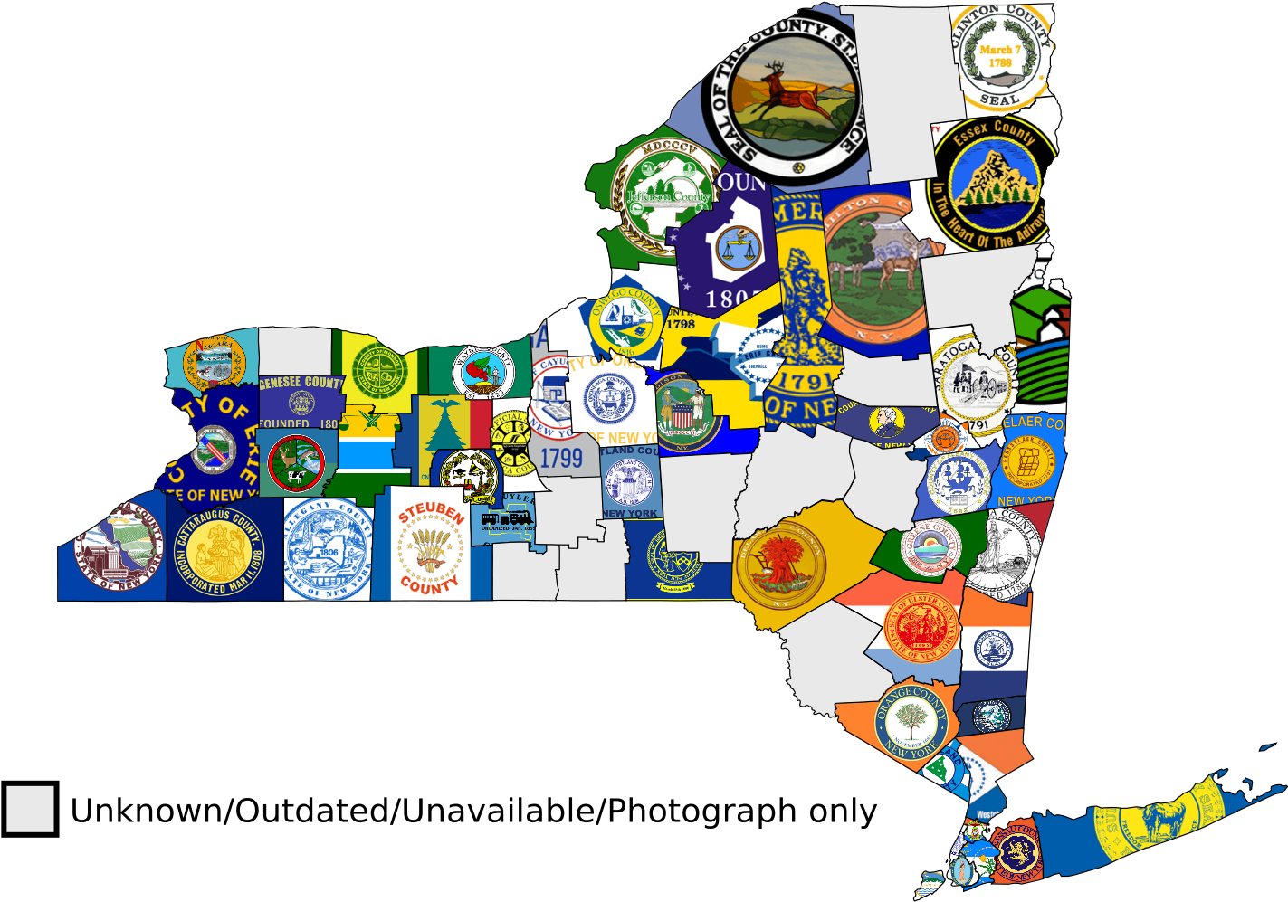 New York Flag Map, HD Png Download PNG with transparent background