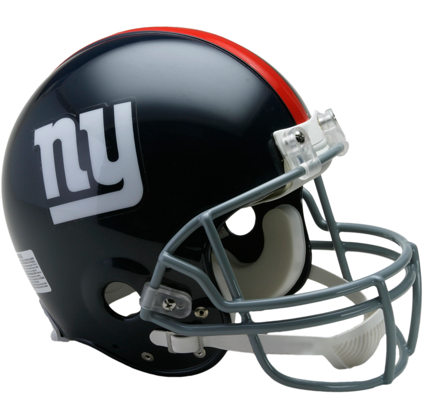 New York Football Helmet