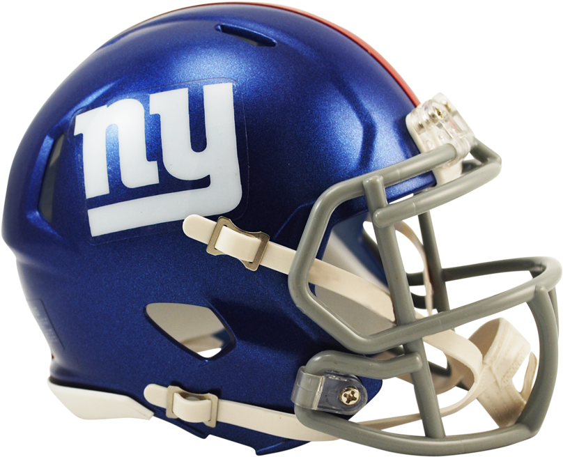 New York Giants Speed Mini Helmet - Giants Vs Bills 2019, HD Png Download PNG with transparent background
