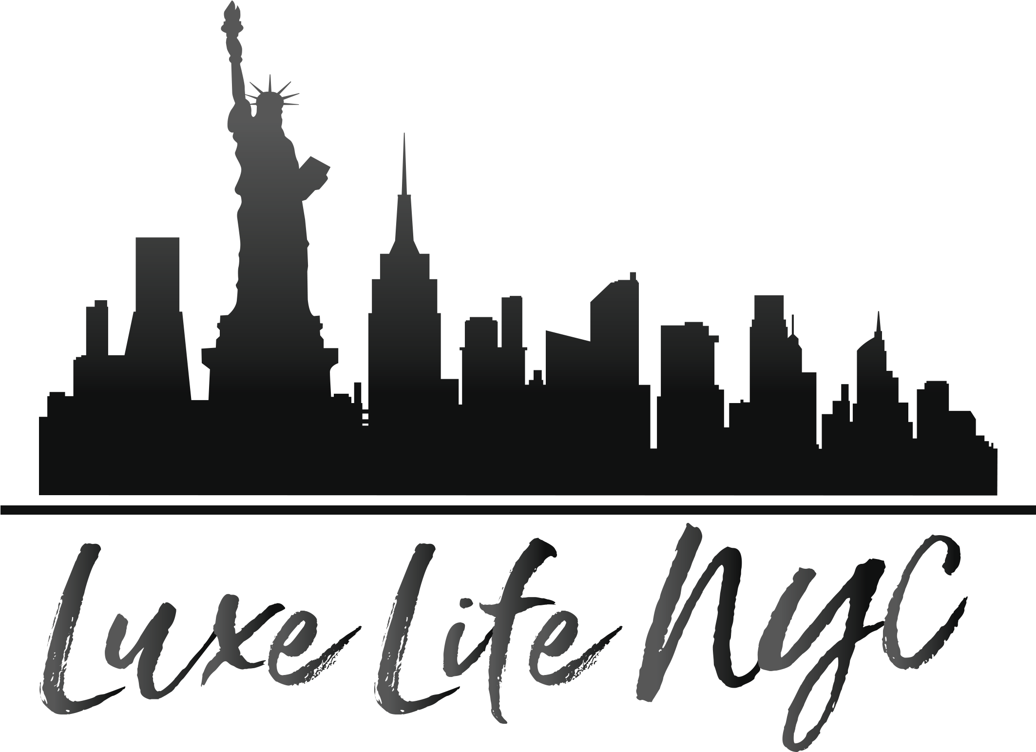 New York Skyline Silhouette