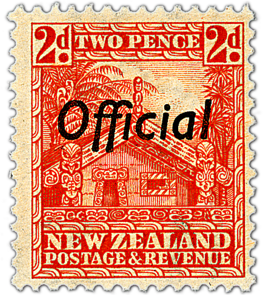 New Zealand Official Postage Stamp