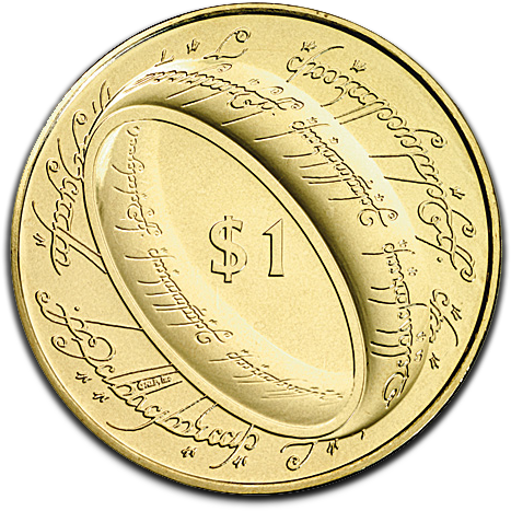 New Zealand One Dollar Coin