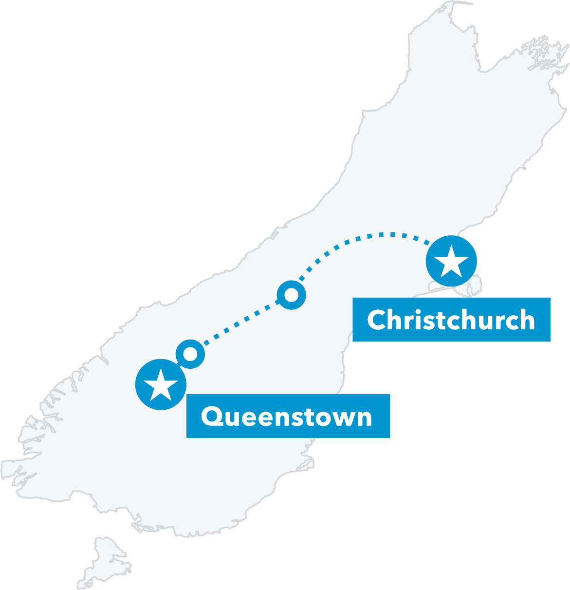 View Tour South Island Snow Safari Map - New Zealand Outline No Background, HD Png Download PNG with transparent background
