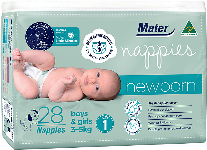 Newborn Baby Diapers Packaging