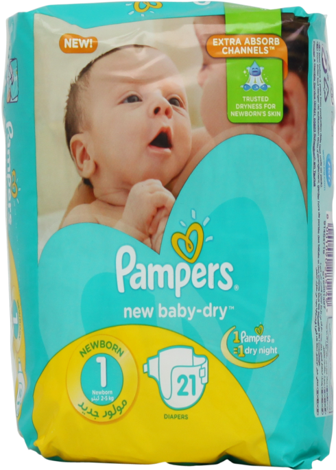 Newborn Baby Diapers Pampers Pack