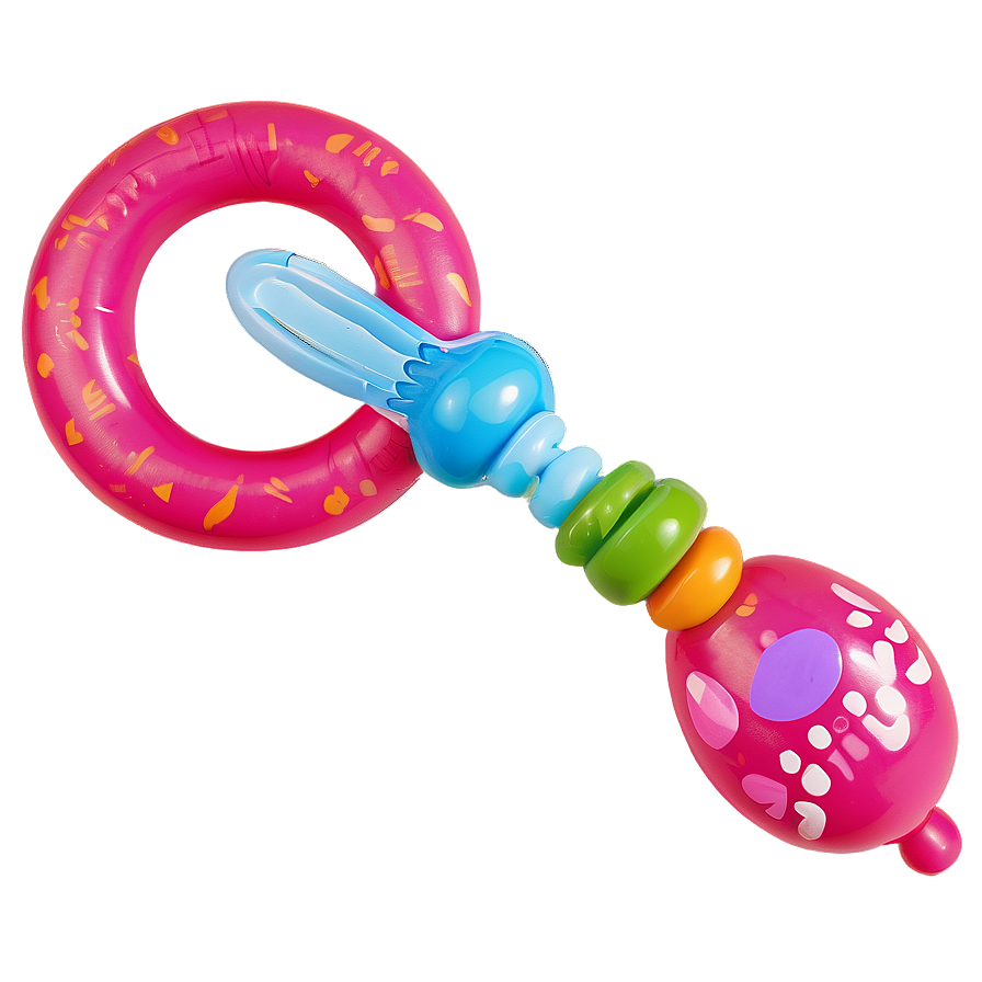 Newborn Rattle Toy PNG 06202024 PNG image with a transparent background, free high-resolution download