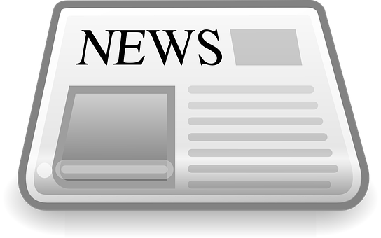 News Newspaper Icon PNG with transparent background
