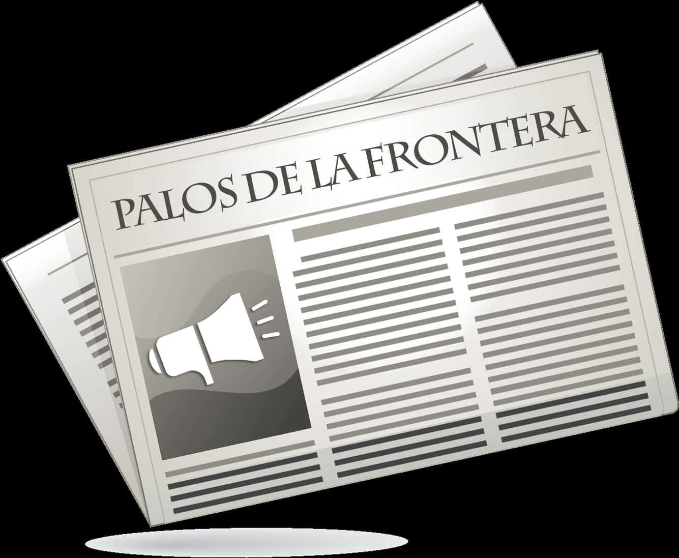 Newspaper Graphic Illustration PNG image with a transparent background, free high-resolution download