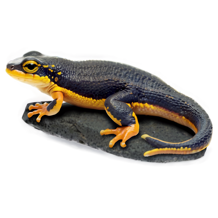 Newt On Rock Png 06242024